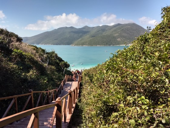 Praia do Pontal do Atalaia em Arraial do Cabo
