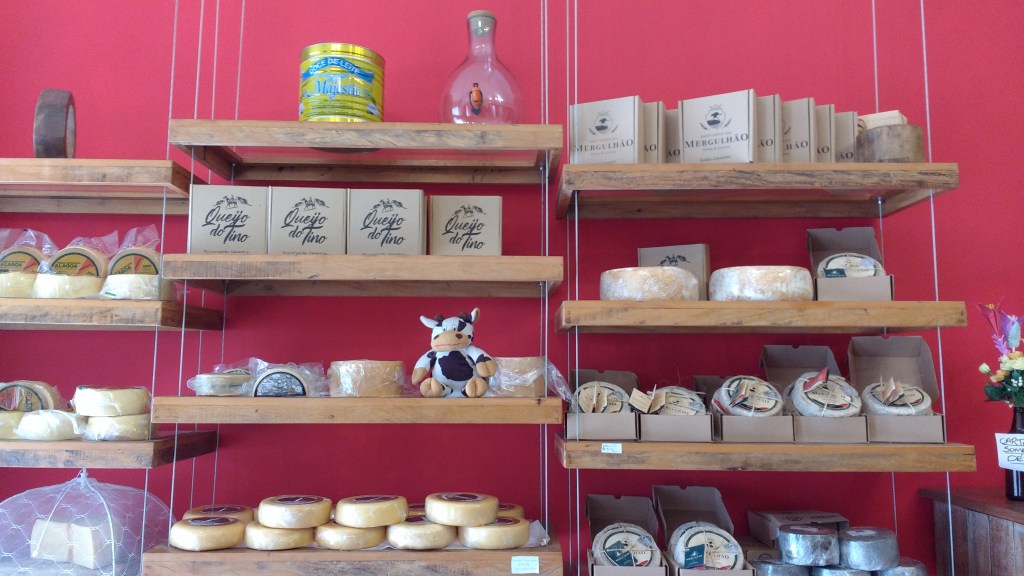 Queijos na Ouro Canastra em Tiradentes MG