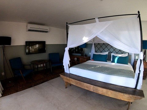 Quarto suíte master Vila D'Este