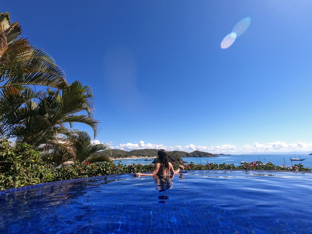 Piscina aquecida Vila D'Este