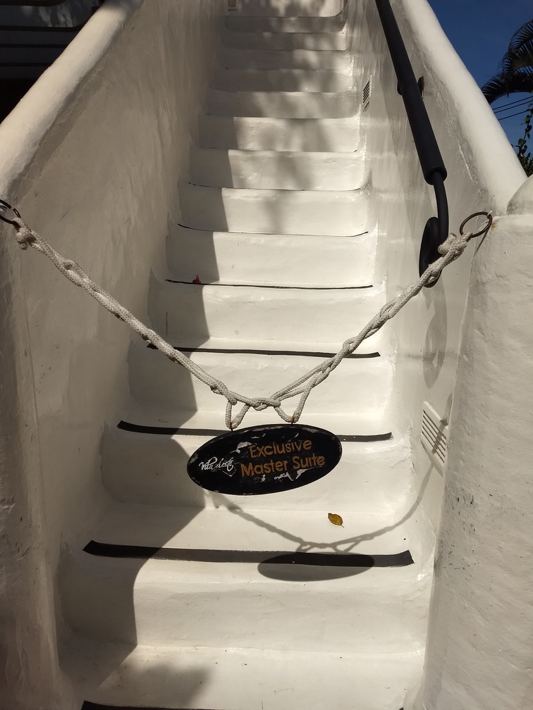 Entrada privativa suíte master