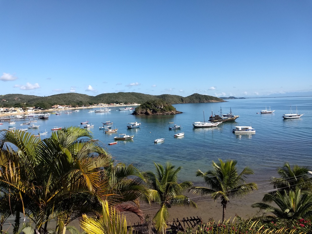 Vista do café Vila D'Este