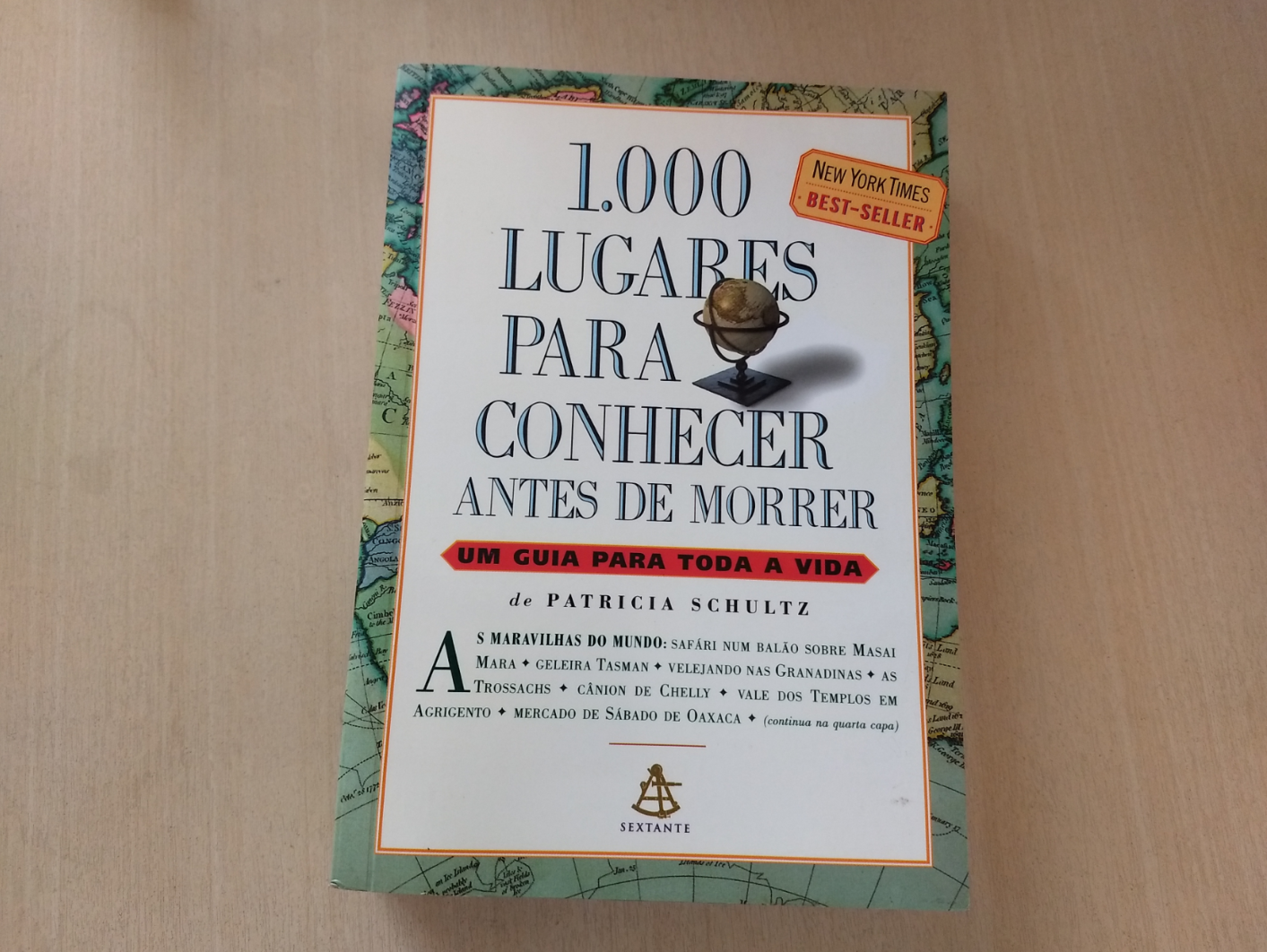 Livro 1000 lugares para conhecer antes de morrer