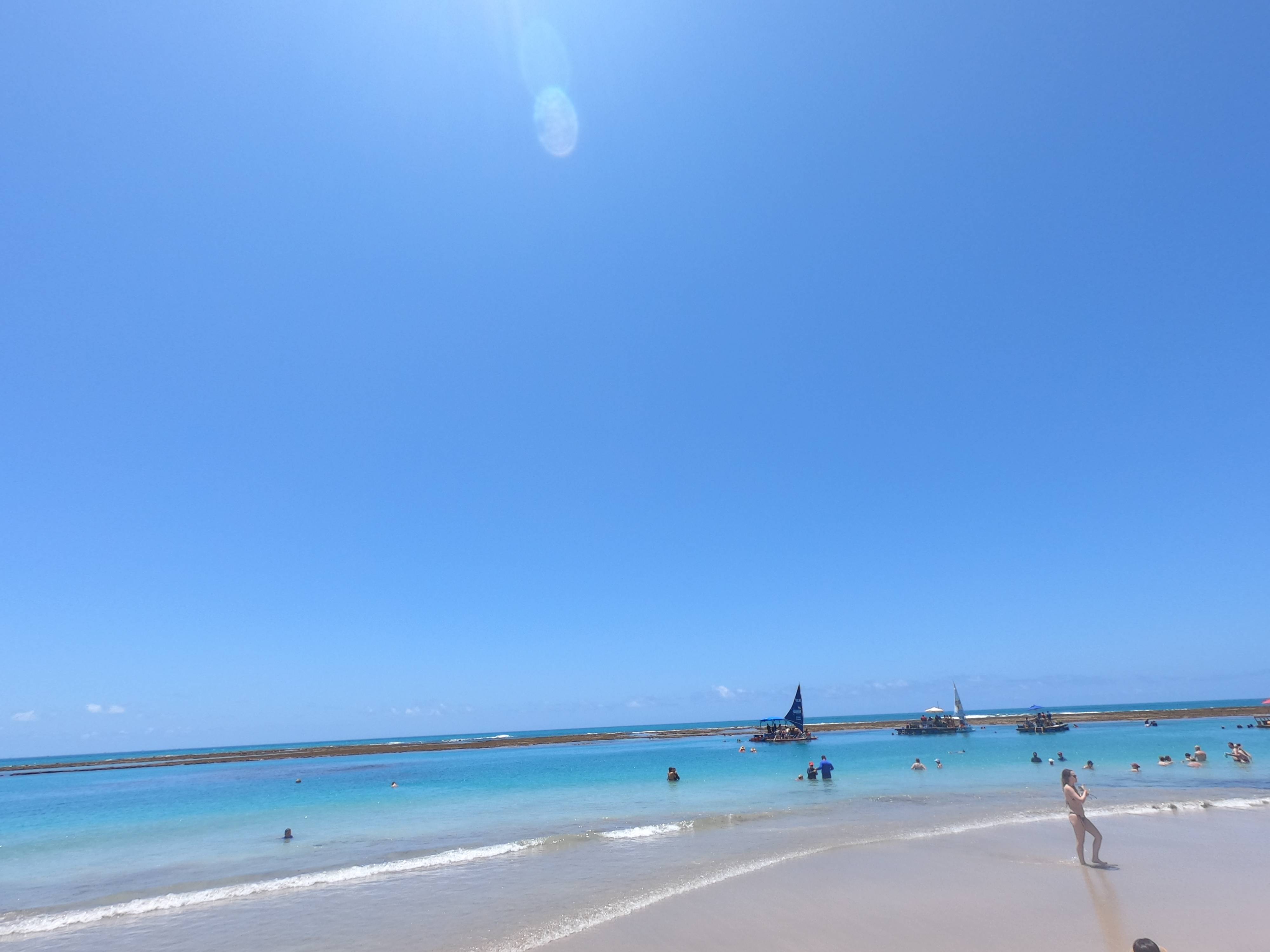 Bela praia de Porto de Galinhas