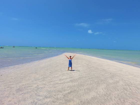 Praia do Toque em São Miguel dos Milagres